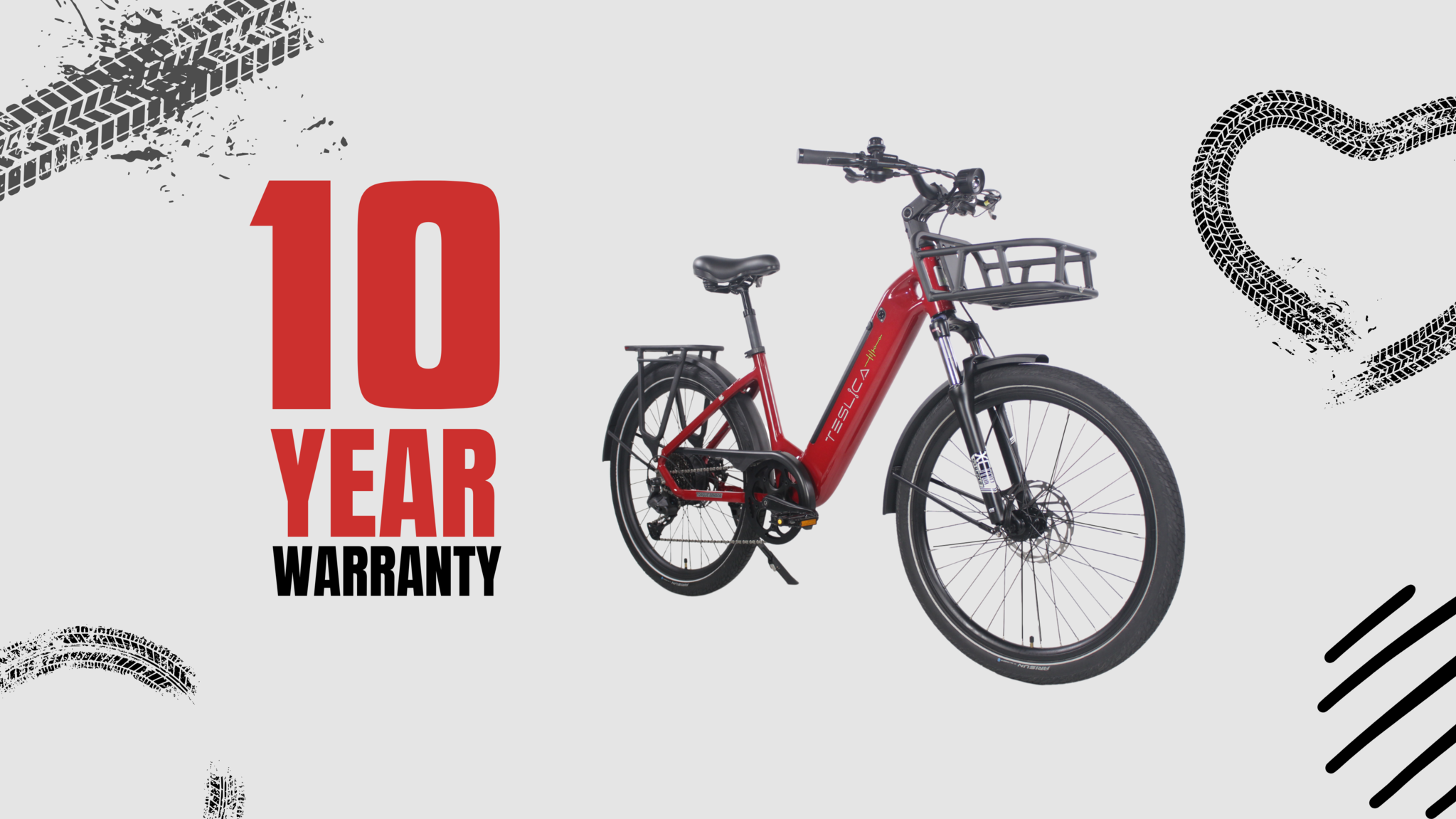 Teslica's New 10 Year Warranty-Teslica eBikes