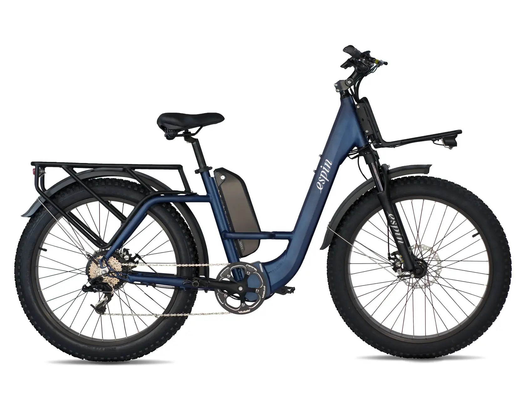 Ambition Fat Tire Elite Step-Thru eBike | F27e-Teslica eBikes
