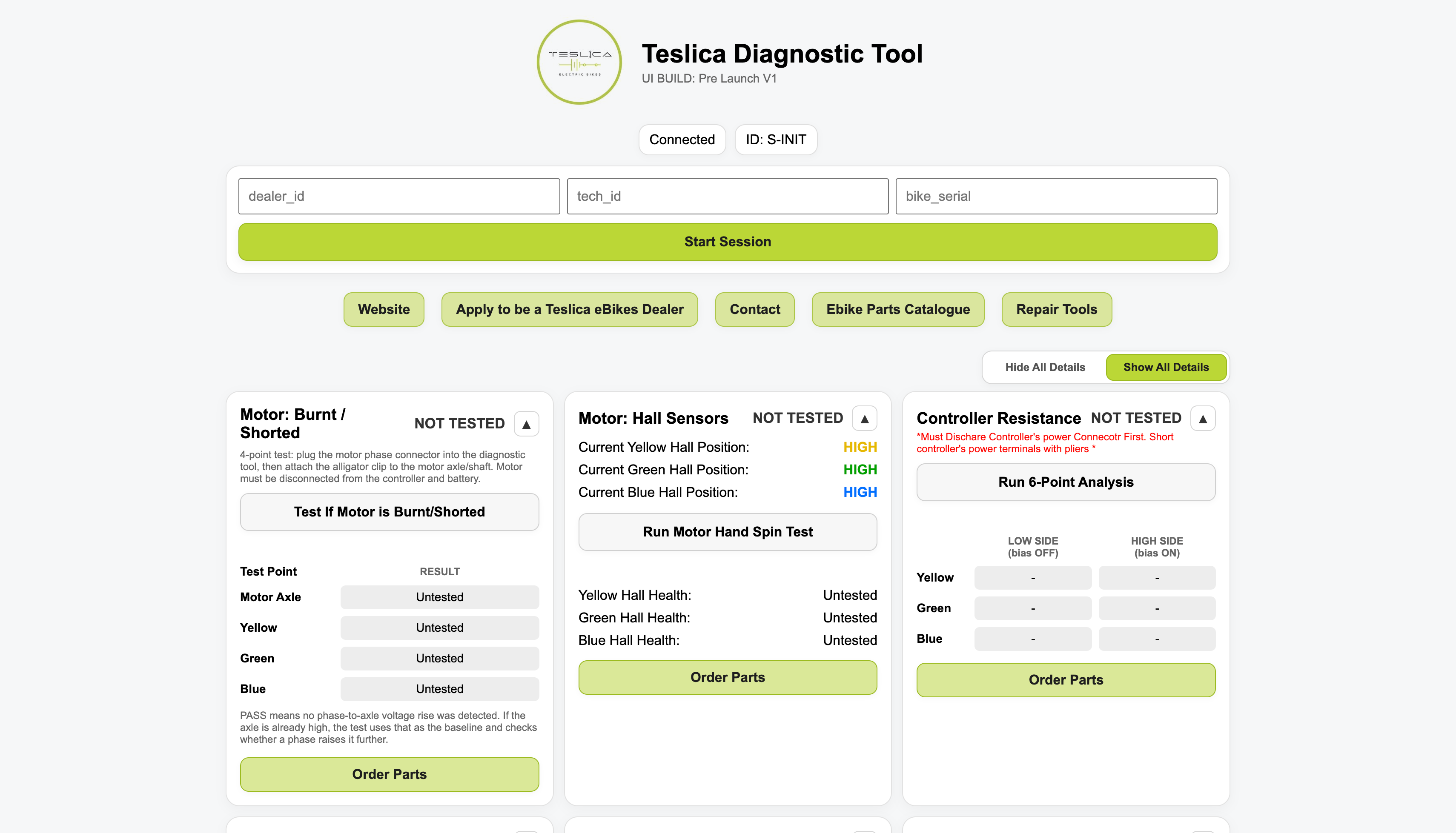 Universal eBike Diagnostic Tool