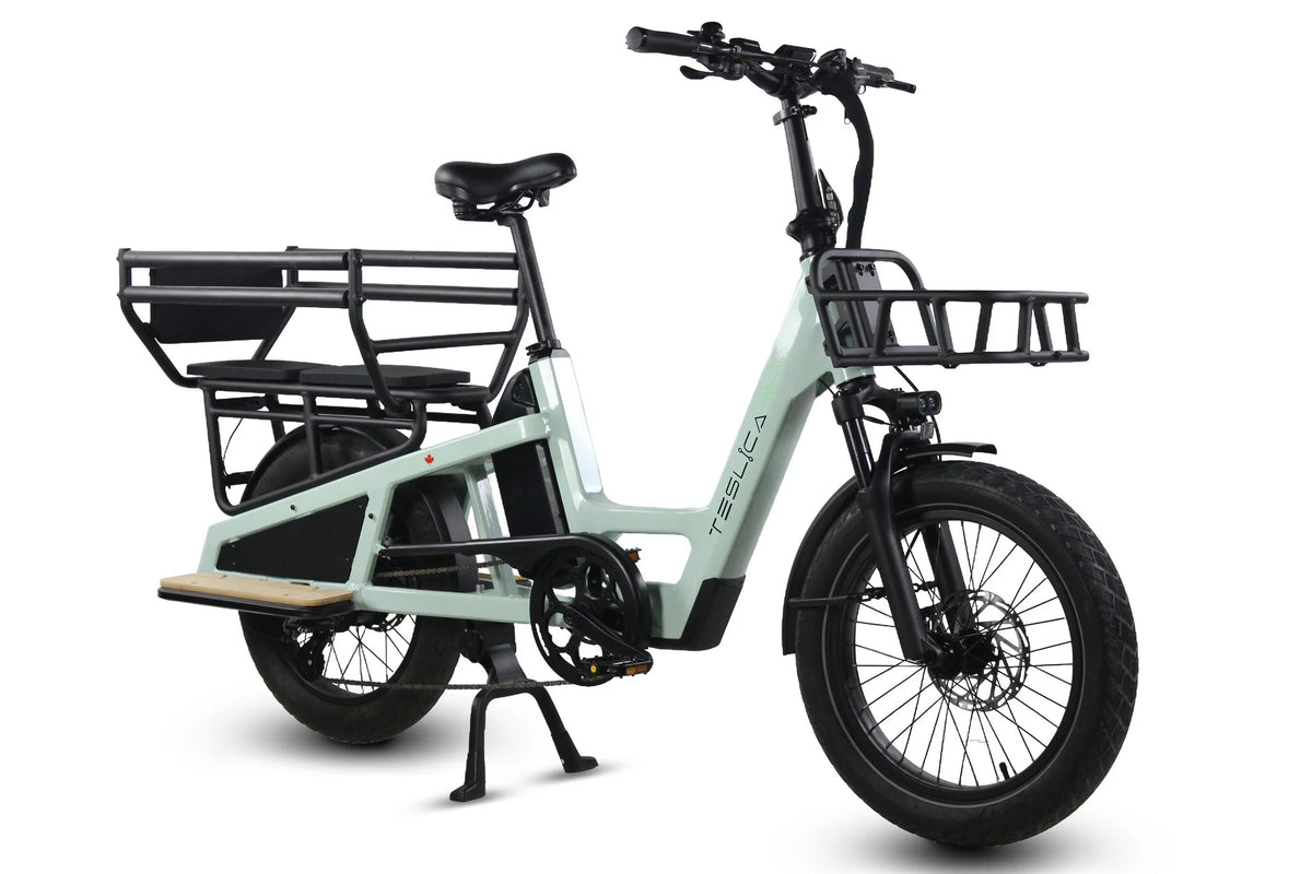 Step-through long-tail cargo frame